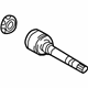 Toyota 43030-07010 Inner CV Joint, Passenger Side