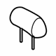 Toyota 71910-AA170-A0 Headrest, Front