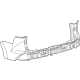 Toyota 52159-08909 Bumper Cover, Rear Driver Side