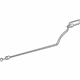 Toyota 77035-06080 Release Cable, Rear