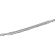 Toyota 75720-0E100 Belt Molding, Silver, Driver Side