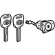 Toyota 69052-60460 Cylinder&Key Set