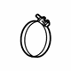 Toyota 90460-85001 Clamp(For Air Cleaner Hose), Passenger Side