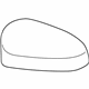 Toyota 87915-0D430-B2 Mirror Cover, Gray, Passenger Side