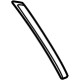 Toyota 75765-AQ010 Moulding, Rear Door Window Frame