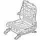 Toyota 71120-0C070 Seat Adjust Assembly, Driver Side