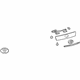 Toyota 76801-42120-A0 Trim Cover, White
