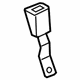 Toyota 73306-0C020-C1 Buckle End, Black, Driver Side