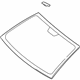 Toyota 56101-52322 Windshield, Front