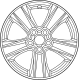 Toyota 42611-0EA01 WHEEL, DISC Toyota 42611-0EA01 WHEEL, DISC