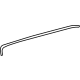 Toyota 62381-08050 Weatherstrip, Passenger Side