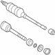 Toyota 43410-06460 Axle Assembly, Passenger Side