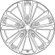 Toyota 42611-0R530 Wheel, Alloy