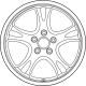 Toyota 42611-0R510 Wheel, Alloy