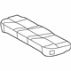 Toyota 71075-07070-B0 Cushion Cover, Gray, Rear