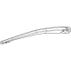 Toyota 85241-WB001 Wiper Arm, Rear