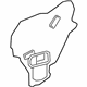 Toyota 67841-10070 Access Cover, Passenger Side
