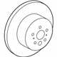 Toyota 42431-33150 Disc, Rear