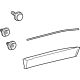 Toyota 75077-60130 Moulding Sub-Assembly, R Toyota 75077-60130 Moulding Sub-Assembly, R