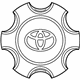 Toyota 4260B-35020 Center Cap