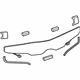 Toyota 64801-47080 Lower Glass, Rear