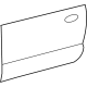 Toyota 67113-0C090 Outer Panel, Passenger Side Toyota 67113-0C090 Outer Panel, Passenger Side