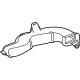 Toyota 55846-0E090 Side Duct, Front Center Passenger Side