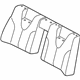 Toyota 71077-06410-B1 Seat Back Cover, Rear