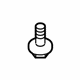 Toyota 90080-10095 Quarter Trim Panel Bolt, Rear