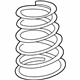 Toyota 48231-02150 Coil Spring, Rear