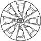 Toyota 42602-02490 Wheel Cover