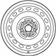 Toyota 42611-02Q51 Wheel, Steel