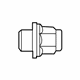 Toyota 90942-01055 Wheel Nut