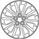 Toyota 42611-02Q61 Wheel, Alloy