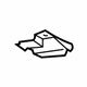 Toyota 57696-06010 Rear Floor Pan Extension, Driver Side
