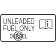 Toyota 74559-06060 Fuel Label Toyota 74559-06060 Fuel Label