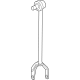 Toyota 48830-11010 Stabilizer Link, Passenger Side