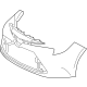 Toyota 52119-F2941 Bumper Cover, Front Driver Side