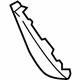 Toyota 45187-06140-C0 Lower Cover, Driver Side Toyota 45187-06140-C0 Lower Cover, Driver Side