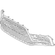Toyota 53112-02E10 Grille, Lower
