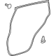 Toyota 67871-0A050 Door Weatherstrip, Passenger Side