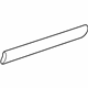 Toyota 75741-48020-A0 Body Side Molding, White, Outside Passenger Side
