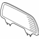 Toyota 68150-0C030 Back Glass, Rear