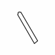 Toyota 75766-0R010 Rear Molding, Driver Side