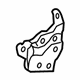 Toyota 53804-47030 Side Bracket, Driver Side