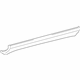 Toyota 76912-20060-C0 Rocker Molding, Black, Driver Side