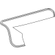 Toyota 64461-62010 Weatherstrip On Body, Rear Outer