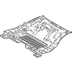 Toyota 58204-30061 Pan Sub-Assembly, Center Floor, Rear