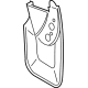 Toyota 76625-0C090 Mud Guard, Rear Passenger Side