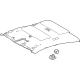 Toyota 63310-AK130-C0 Headlining Assembly, Roof Toyota 63310-AK130-C0 Headlining Assembly, Roof